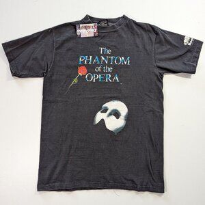 vintage single stitch 1990s phantom of the opera play tshirt roots canada